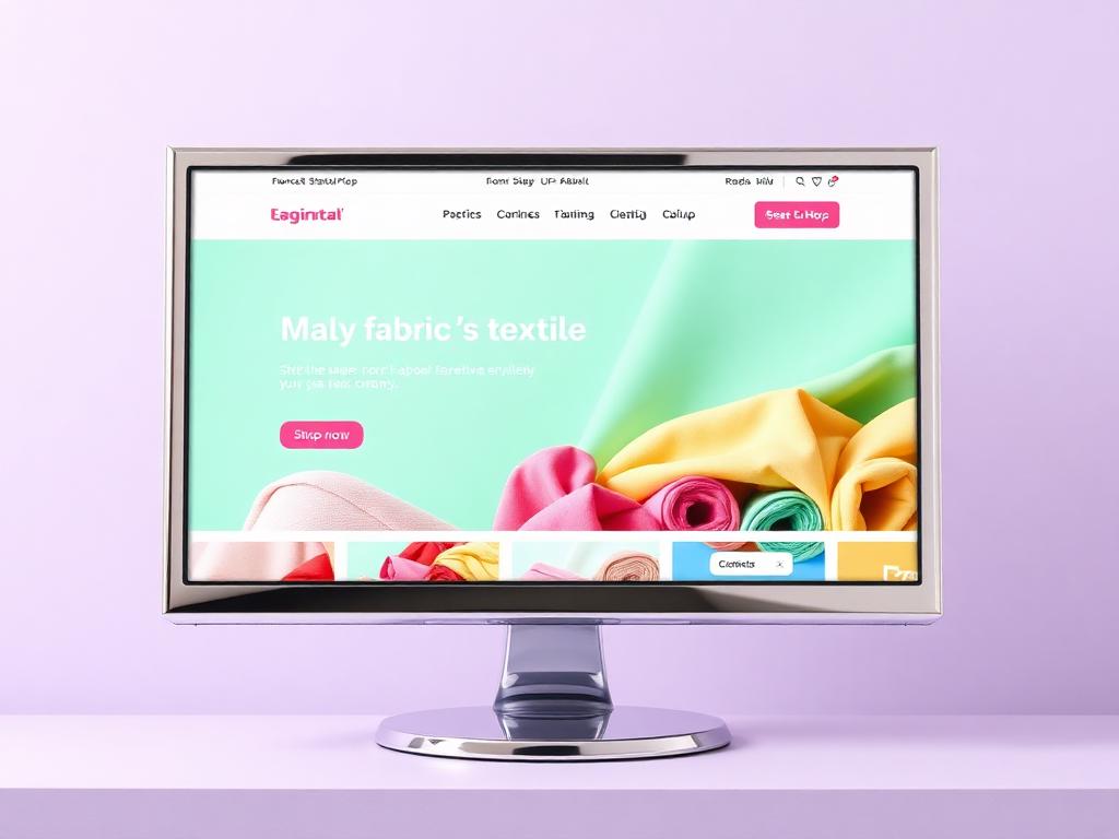 VR and Fabric — E-commerce · Website